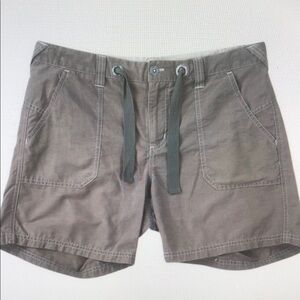 Woman’s Columbia drawstring brown shorts S